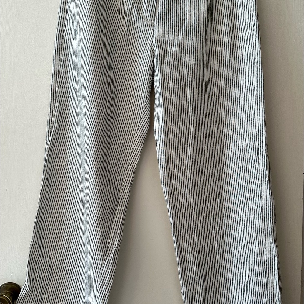 Old Navy Striped Linen Pants NWT
